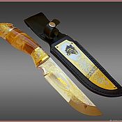 Damascus knife z162