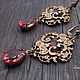 Set of earrings pendant 'Dubrava'. Sultanites, Jewelry Sets, Protvino,  Фото №1