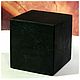 Куб из шунгита неполированный 54х54 мм, 400 грамм, Камни, Саратов,  Фото №1