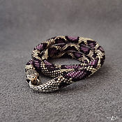 Украшения handmade. Livemaster - original item Snake Classic - necklace/beaded bracelet. Handmade.