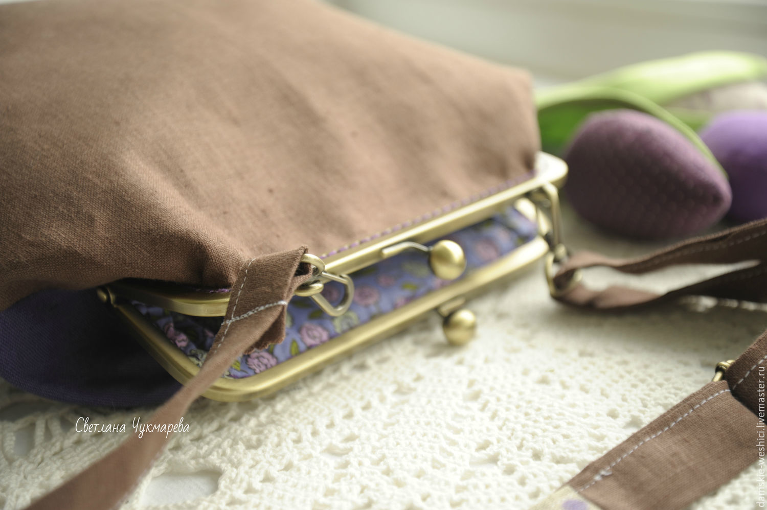 Сумка женская сумка текстиль сумка с фермуаром "Феи" – купить в ...