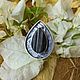 Кольцо с шерлом. Кольца. Karma-jewelry. Интернет-магазин Ярмарка Мастеров.  Фото №2