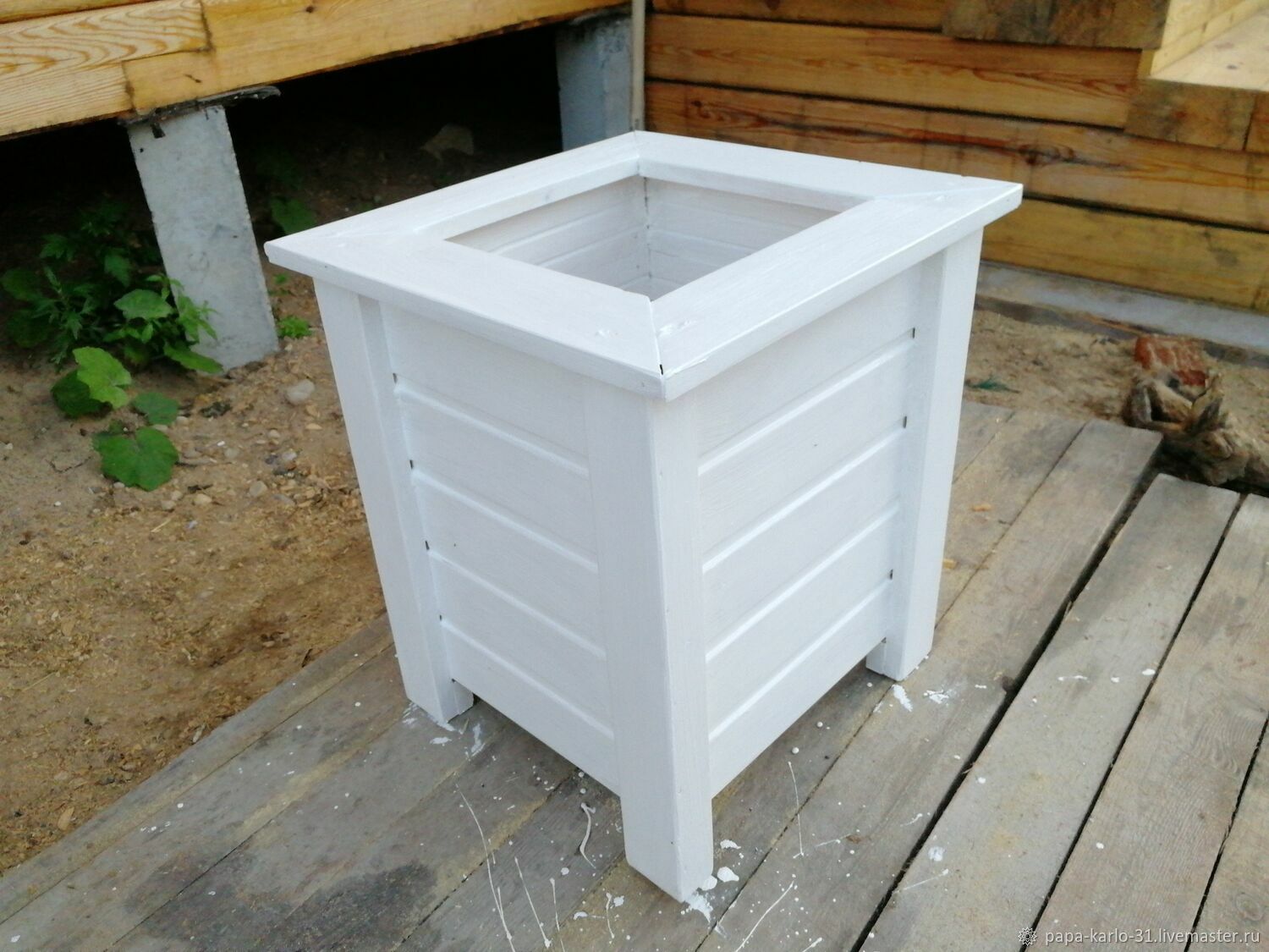 Кашпо для цветов в интернет-магазине Ярмарка Мастеров по цене 3000 ...