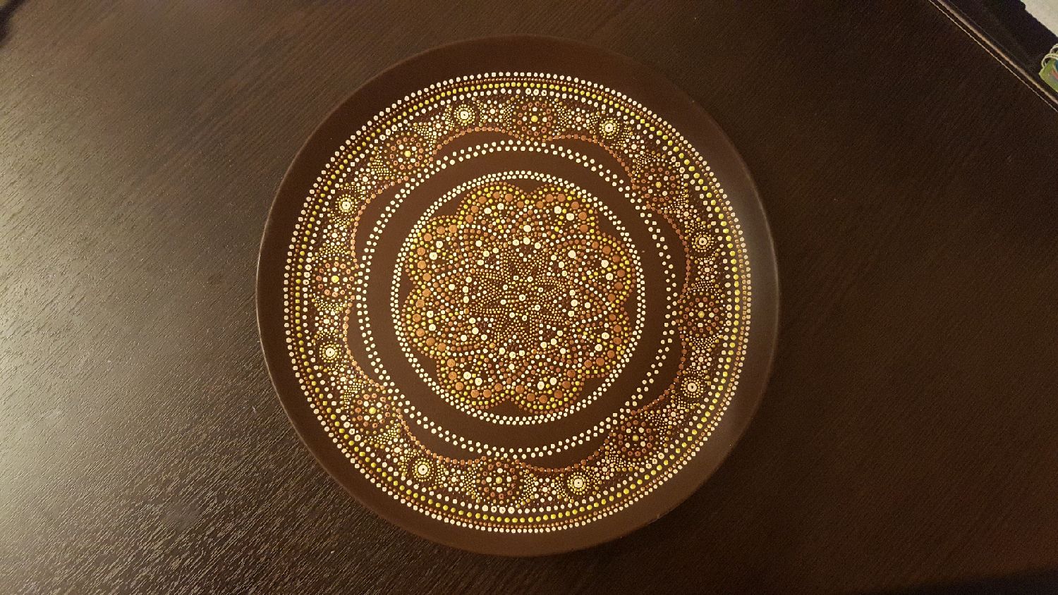 Фото тарелок точечная роспись