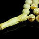 Rosary from NAT. amber 33 beads, color white (landscape) 40cm (10 mm), Rosary bracelet, Kaliningrad,  Фото №1