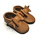 Brown Baby Moccasins, Leather Baby Shoes, Baby Leather Moccs, Moccasins, Kharkiv,  Фото №1