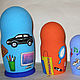 Custom nesting doll 4 pieces, Portrait matryoshka. Dolls1. baklanchik11. Online shopping on My Livemaster.  Фото №2