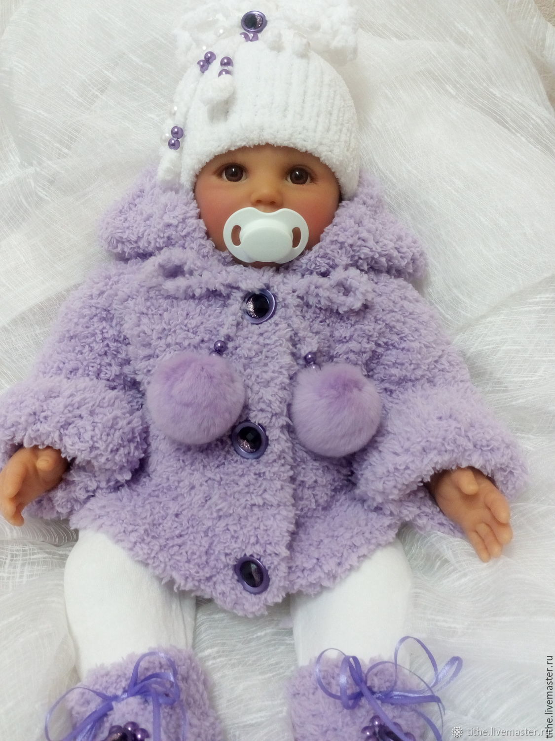 lavender baby clothes