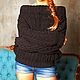 Women's Ruban sweater black, Sweaters, St. Petersburg,  Фото №1