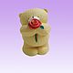 Silicone form 'Bear with a rose'. Form. silicone molds Crafterland (crafterland). Online shopping on My Livemaster.  Фото №2