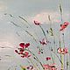 Order Oil painting of pale pink field poppies. Painting in the interior with poppies. Zabaikalie. Livemaster. . Pictures Фото №3
