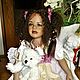 23-K Рокси Коллекционная фарфоровая кукла. Интерьерная кукла. Немецкие куклы и мишки. Интернет-магазин Ярмарка Мастеров.  Фото №2