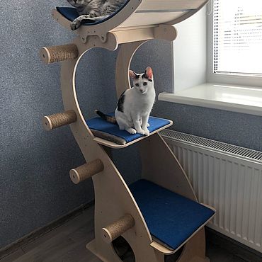 Зоотовары ручной работы. Ярмарка Мастеров - ручная работа Когтеточка для кошек "Упорство". Handmade.