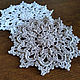 Crochet napkin 'Snow'. Doilies. Lisonok (Lisonok). My Livemaster. Фото №4