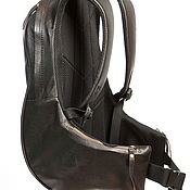 Сумки и аксессуары handmade. Livemaster - original item Leather brown backpack. Handmade.