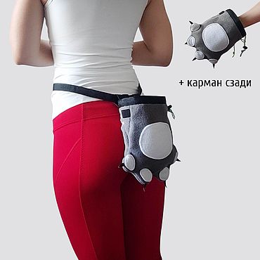 Мешочек для магнезии Лапка с карманом, сумка для скалолазания. . Активный отдых и развлечения ручной работы - Ярмарка Мастеров Активный отдых и развлечения ручной работы. Ярмарка Мастеров - ручная работа Мешочек для магнезии Лапка с карманом, сумка для скалолазания. Handmade.