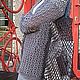 Кардиган,вязанный вручную крючком. Кофты. Knitting_larka. Ярмарка Мастеров.  Фото №6