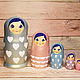 Educational Toy Matryoshka Hearts. Puzzle. color of magic. Online shopping on My Livemaster.  Фото №2