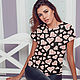 Women's T-shirt Pink Hearts, T-shirts, Stavropol,  Фото №1