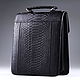 Men's bag made of genuine python leather IMP0524B. Men\'s bag. CrocShop. Online shopping on My Livemaster.  Фото №2