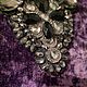 Large black necklace 'Black haze'. Necklace. PROFIDecor - CURTAINS. Online shopping on My Livemaster.  Фото №2