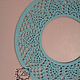 Order Frame for a mirror. Decor. Knitted carpets GalinaSh. Livemaster. . Mirror Фото №3