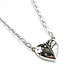 Heart pendant of two halves, silver heart pendant, Pendants, Moscow,  Фото №1