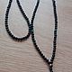Men's Rosary Beads (matt black agate, emerald, garnet and pyrite). Beads2. marusjy. My Livemaster. Фото №4