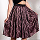 Lace skirt, satin skirt, puffy skirt, MIDI skirt, Skirts, Novosibirsk,  Фото №1