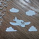 !Cutting for scrapbooking-PLANE in the CLOUDS, diz card, Scrapbooking cuttings, Mytishchi,  Фото №1