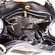 Womens leather handbag 'Chloe' black. Classic Bag. Russian leather Guild. Online shopping on My Livemaster.  Фото №2