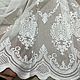 White tulle linen with Scheherazade embroidery', Tulle, Moscow,  Фото №1