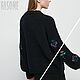 Jerseys: Women's sweater black with beaded embroidery. Sweaters. xelga88. My Livemaster. Фото №5