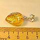 Order Amber. Pendant 'Close to my heart 1'. Amber is a warm stone. Livemaster. . Pendants Фото №3