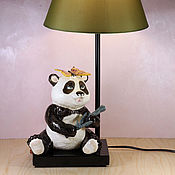 Для дома и интерьера handmade. Livemaster - original item Porcelain table lamp with shade 