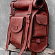 Leather backpack hiking, men's leather backpack. Men\\\'s backpack. Lemberg Leather. My Livemaster. Фото №5