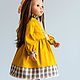 Платье, одежда для кукол Готц (Gotz) 50 см. Одежда для кукол. AniAya  Анастасия. Ярмарка Мастеров.  Фото №5