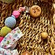Держатель для соски. Держатели для сосок. Mother&kid. Интернет-магазин Ярмарка Мастеров.  Фото №2