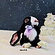 Teddy Animals: Bunny Binky. Teddy Toys. Irina Fedi Toys creations. Online shopping on My Livemaster.  Фото №2
