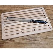 Посуда handmade. Livemaster - original item Cutting board for slicing bread. Handmade.