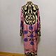 Uzbek robe made of suzane and ikat. Boho coat, caftan. S022. Robes. businka34. My Livemaster. Фото №4