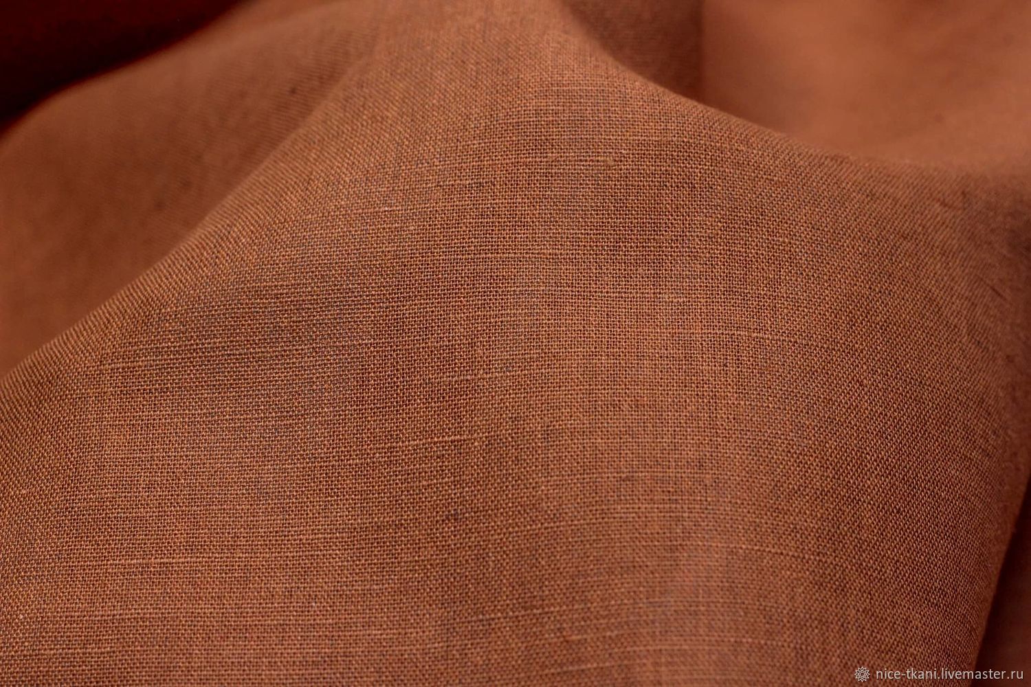 114701 итальянская ткань лен натуральный льняные ткани купить лен ...