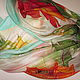 Batik shawl huge size' Favorite flowers'. Shawls1. RigaBatik (rigabatik). Online shopping on My Livemaster.  Фото №2