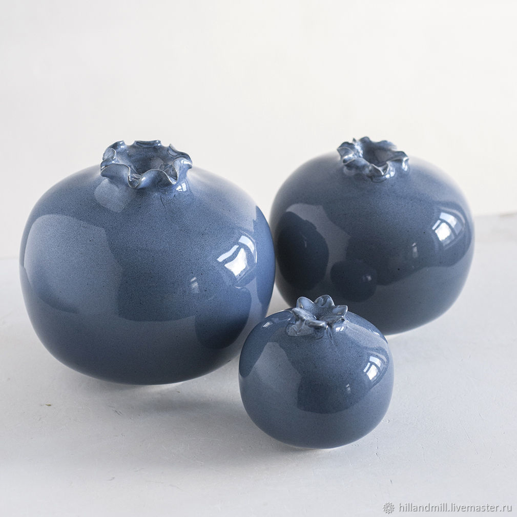 Set of ceramic figurines ' Blueberry', Figurines, Vyazniki,  Фото №1