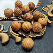 Материалы для творчества handmade. Livemaster - original item Beads valuable Agatis Alba tree 18mm. Handmade.