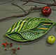 Order The Leaf plate. Irina Dovgal (diart). Livemaster. . Scissors Фото №3