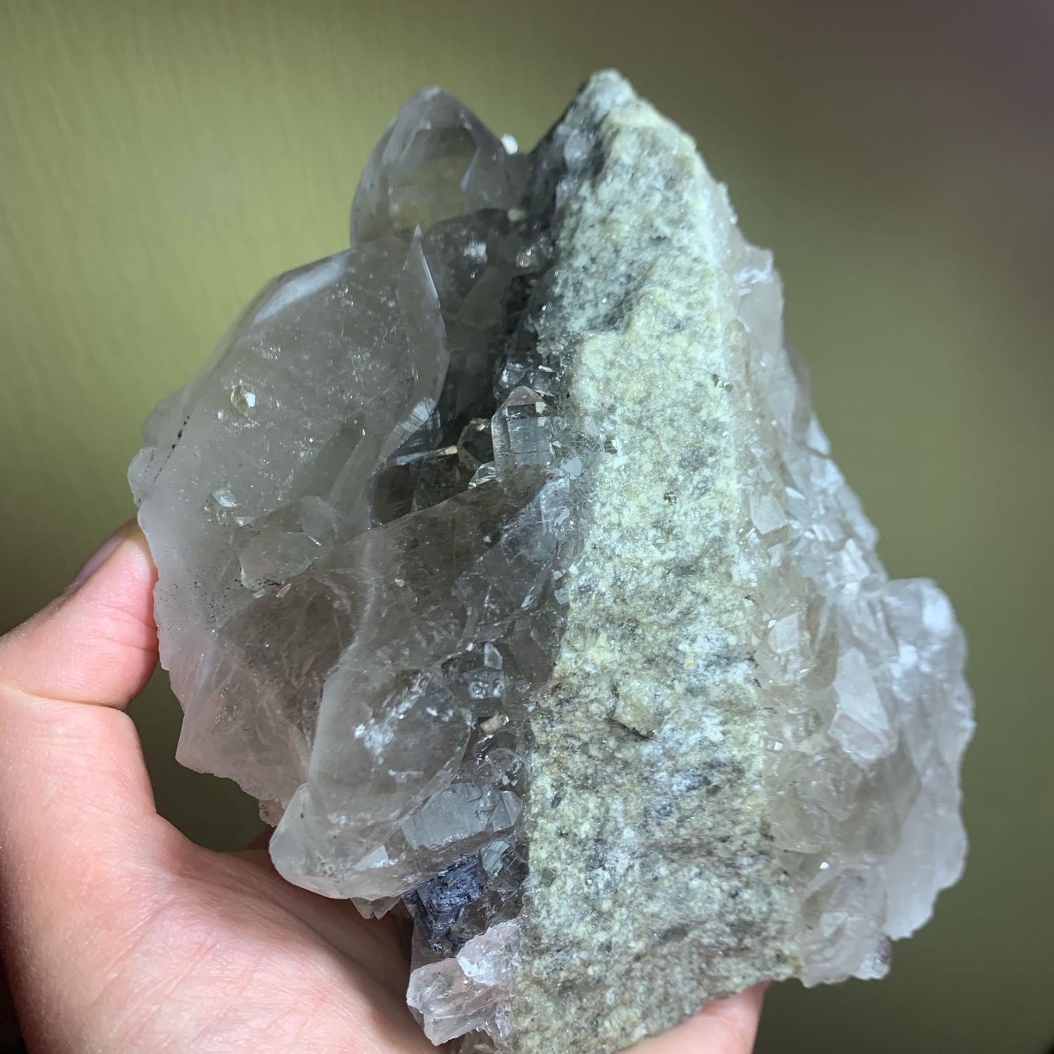 Дымчатый кварц друза кристаллов в интернет-магазине Ярмарка Мастеров по ...