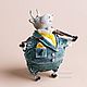 Toy for the Christmas tree Bull, interior, souvenir bull (Christmas toys), Christmas decorations, Tomsk,  Фото №1