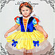 Carnival costume 'snow White' Art.One hundred seventy three, Carnival costumes for children, Nizhny Novgorod,  Фото №1