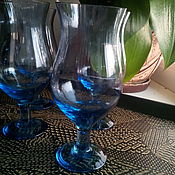 Винтаж handmade. Livemaster - original item Vintage glasses: wine glasses early tips. Handmade.